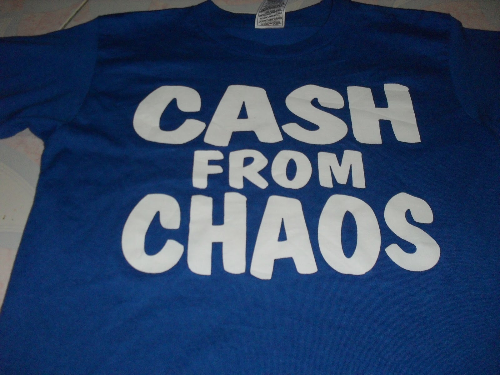 streetwearhouse: ''SEDITIONARIES CASH FROM CHAOS'' shirt (SOLD)