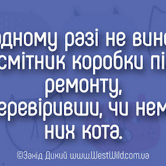 Анекдоти дня і  коробки після ремонту