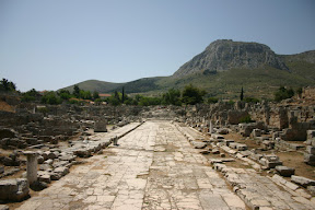 Lechaean Way, Ancient Corinth