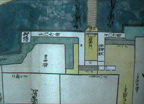 彦根城：「御城下惣絵図」に描かれた京橋口
