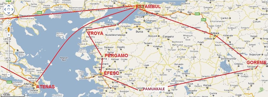 Oeste de Turquía y un paseo por Atenas. Verano 2010 - Blogs de Turquia - Previo al viaje (1)