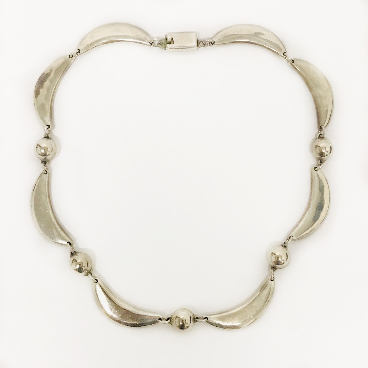 Sterling Silver Choker Necklace