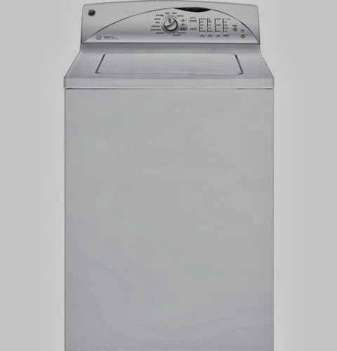  GE GTWN5250DWW 3.9 Cu. Ft. White Top Load Washer - Energy Star