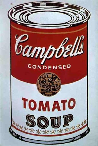 Warhol soup can