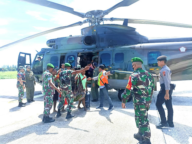 Teror KST Masih Berlanjut, Tim Gabungan TNI Polri Evakuasi 18 Warga Alama Nduga