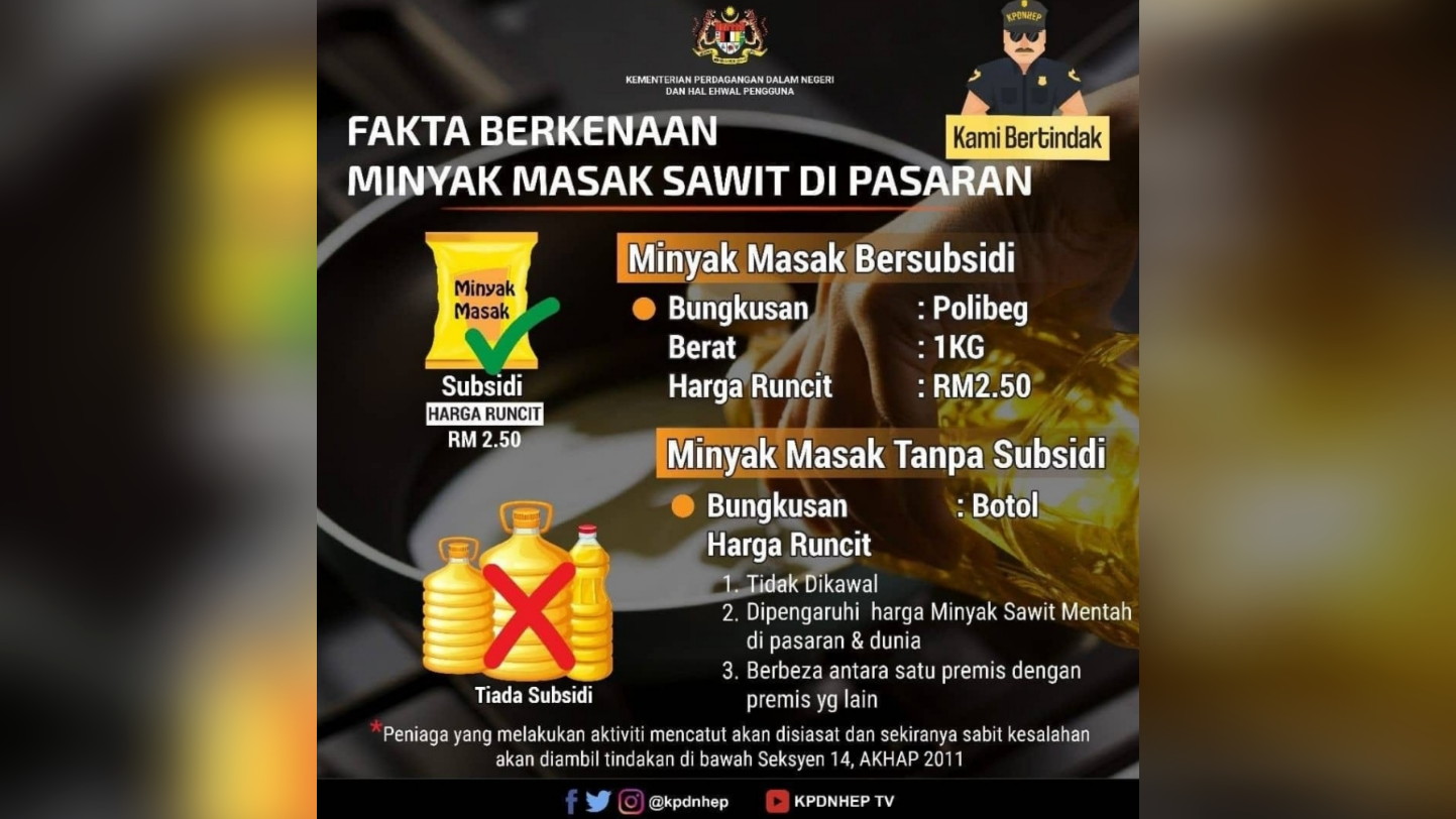 Harga minyak masak 1kg