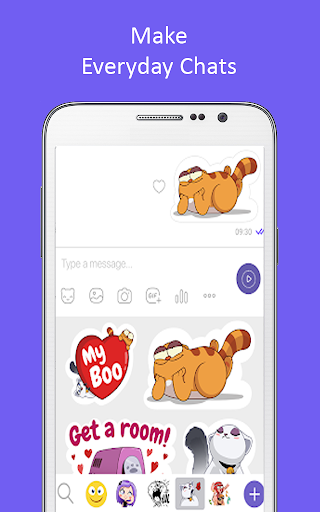 Free Messenger Viber Stickers for Video Calling