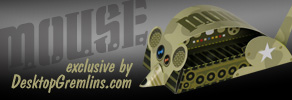 Desktop Gremlins MOUSE Paper Toy