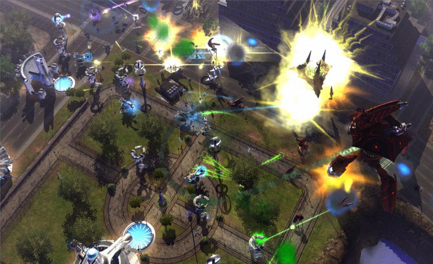 Hình ảnh trong game Universe at War: Earth Assault (screenshot)