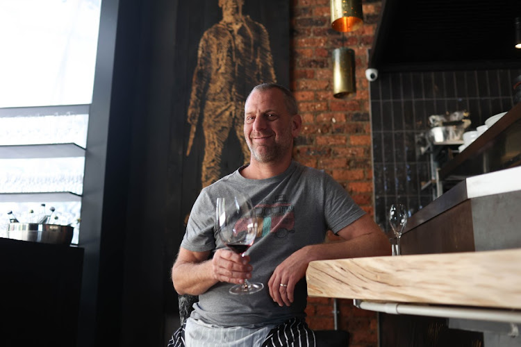 Chef Luke Dale Roberts at The Test Kitchen in Rosebank, Johannesburg. Picture: Alaister Russell/The Sunday Times