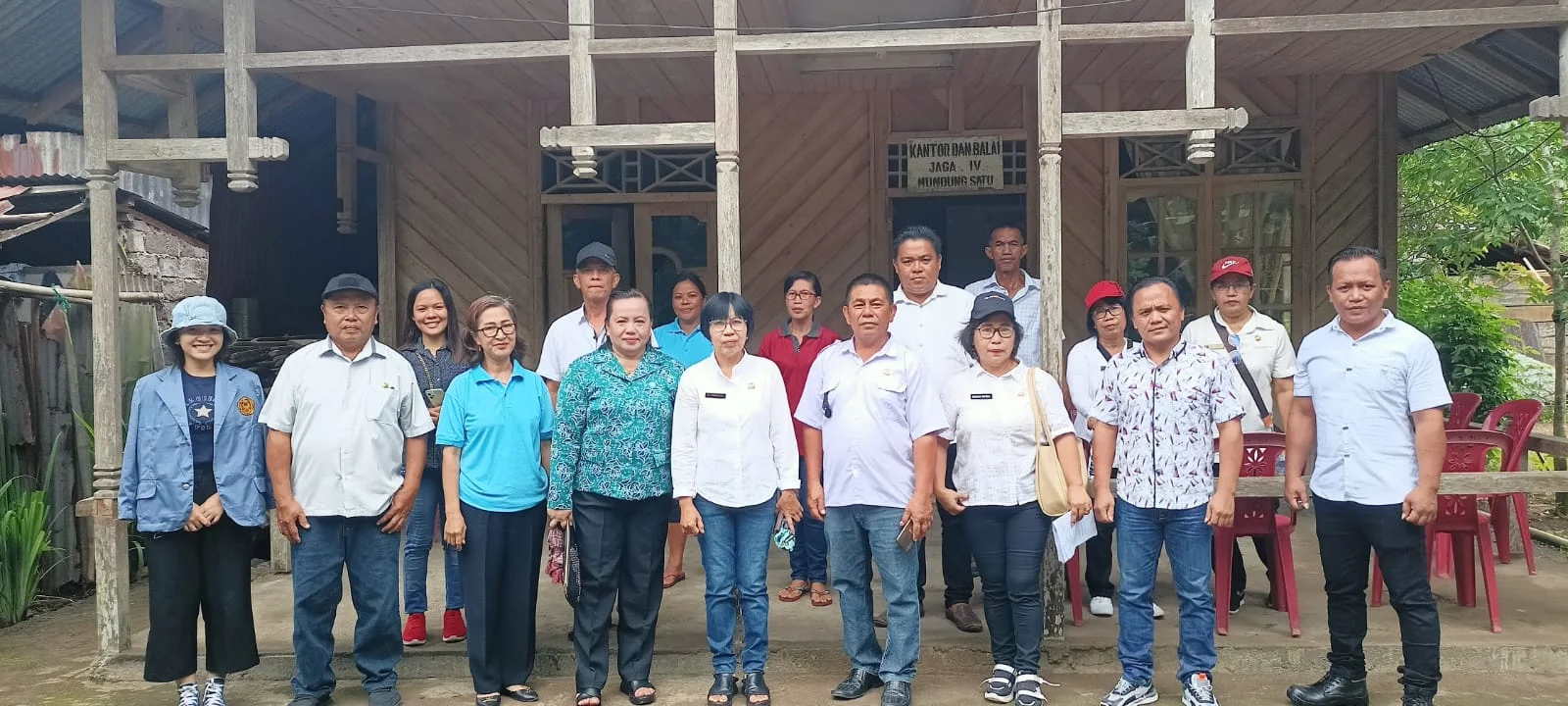 Evaluasi Perkembangan Desa Mundung Satu. (Foto istimewa)