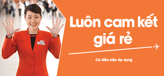 Vé máy bay Jetstar - Luôn cam kết giá rẻ