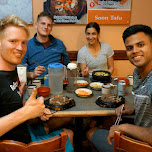 dinner party at Buk Chang Dong in North York in Toronto, Canada 