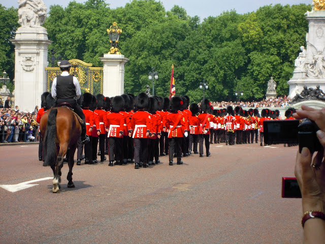 The Changing the Guard at Buckingham Palace 