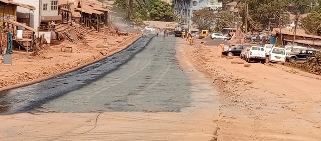 Economic Tarring Begin on Bamenda Roads