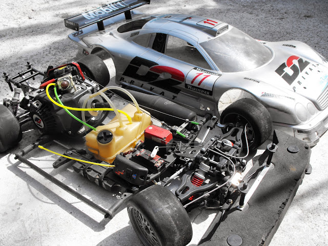 Voiture Radiocommandée Thermique Serpent 720 1/10 - Occasion, Modifiée
