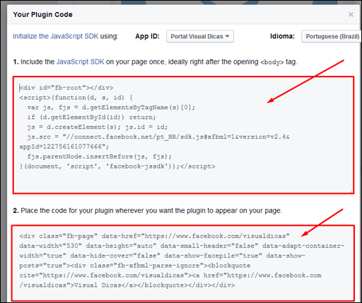 Como configurar a sua like box do Facebook na nova versão - Visual Dicas