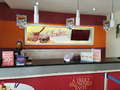 penampilan outlet amanda brownies banjarmasin