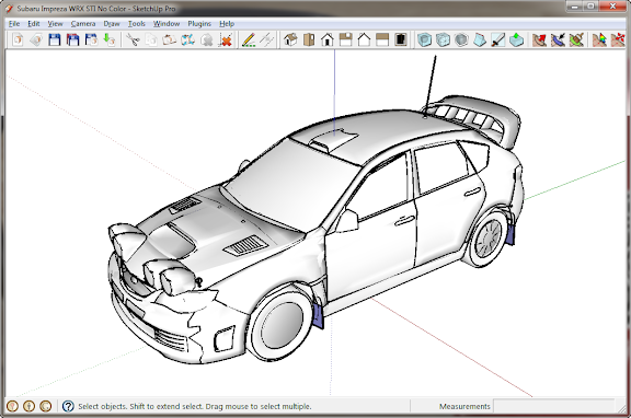 เทคนิคการดึงโมเดลจากในเกมมาแปลงเป็นไฟล์ .skp เพื่อเก็บเอาไว้ใช้งาน 3dsim07