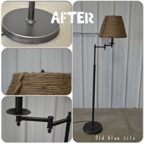 Removing Paint from Metal + Lamp Reveal - Tastefully Eclectic