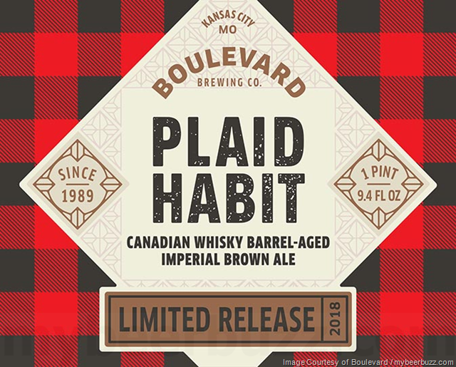 Boulevard Adding Plaid Habit Bottles