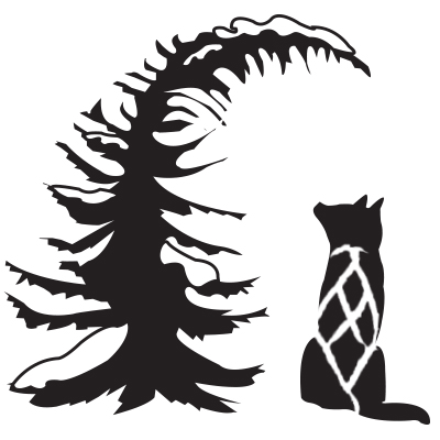 Black Spruce Dog Sledding logo