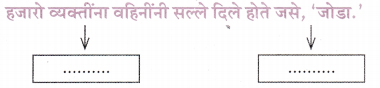वहिनींचा ‘सुसाट’ सल्ला स्वाध्याय | Vahinincha Susaat Salla Swadhyay | 11th Marathi Digest Chapter 9
