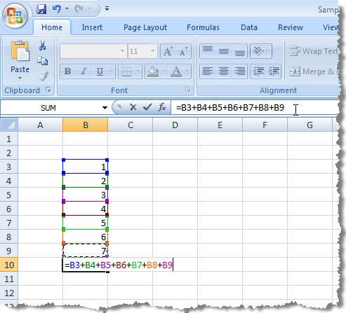 fórmula relativa