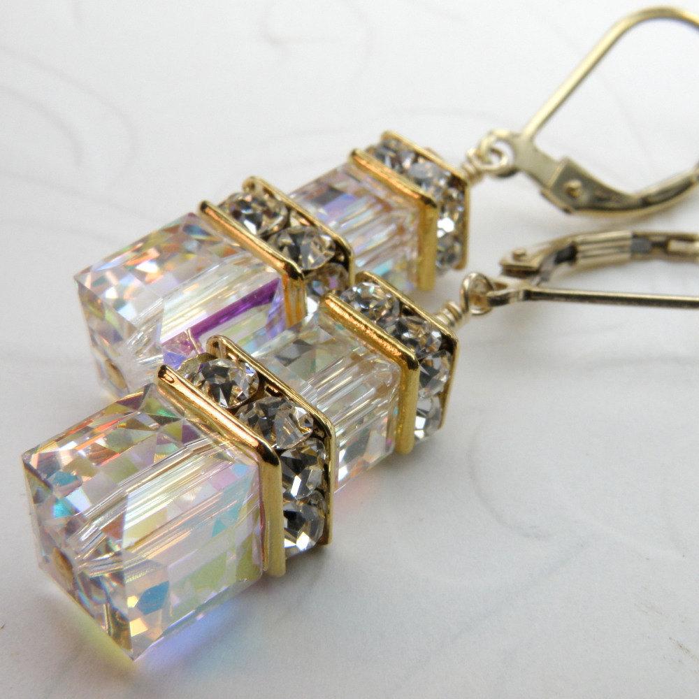 Bridal Crystal Earrings