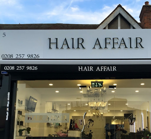 Hair Affair 02082579826 logo