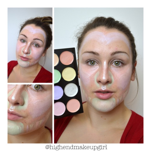 End Make-up Girl: Makeup Revolution Ultra Base Corrector Palette : Colour Corrector