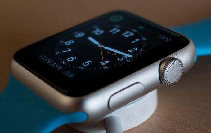 Close-up van Apple Watch
