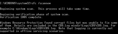 Command Prompt, SFC, System File Checker, ซ่อมแซม, เสียหาย, สูญหาย, Windows, files