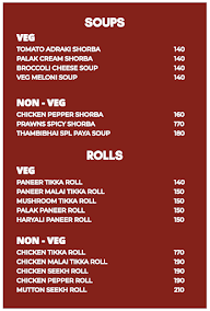 Thambi Bhai Dhaba menu 7