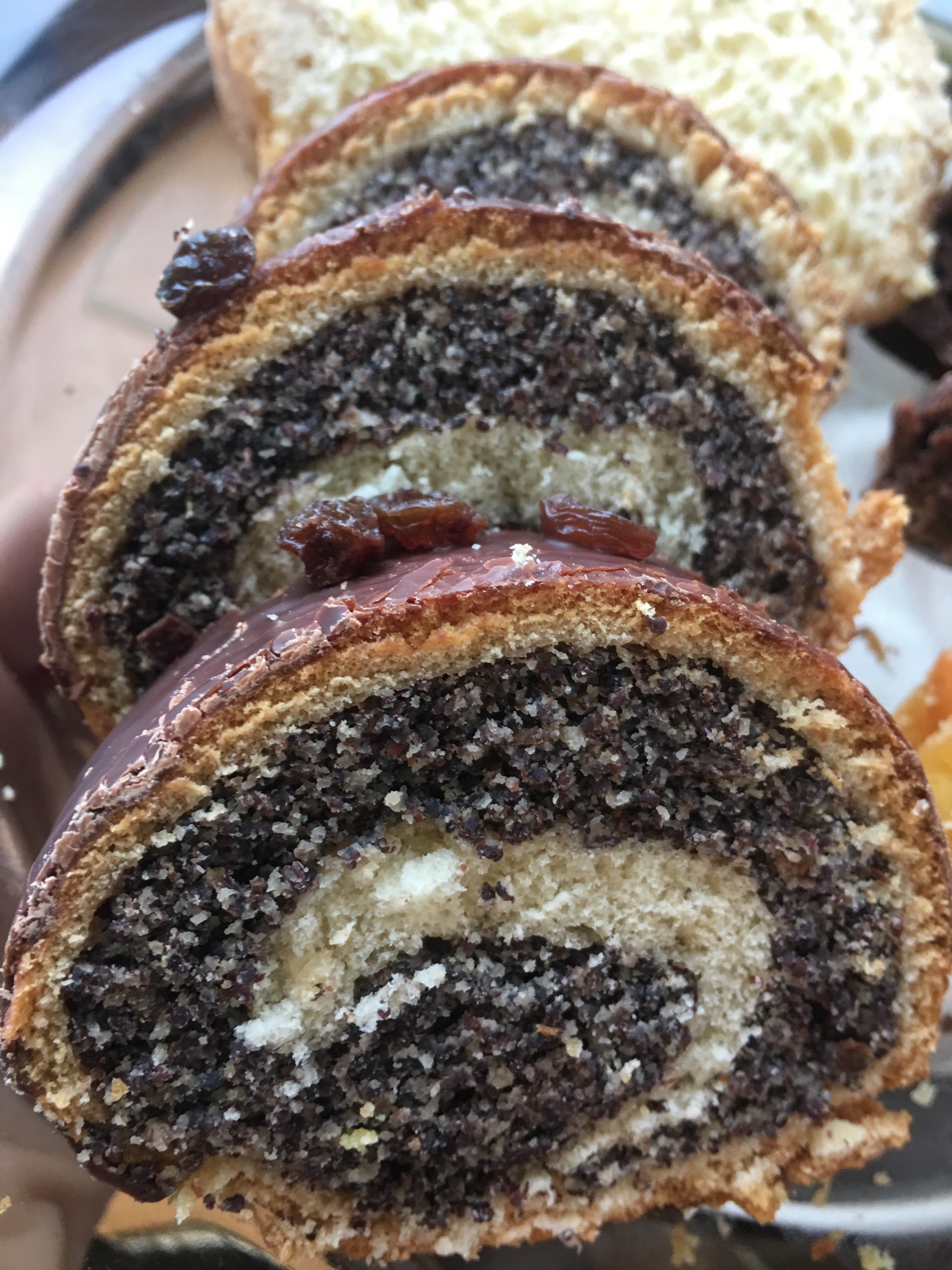 Christmas tradition Poland Christmas food poppy seed cake