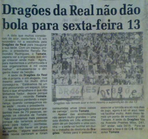 Fotos da Dragões da Real Ddr9