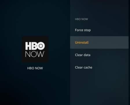 Verwijder HBO MAX |  Fix HBO Max werkt niet op Roku