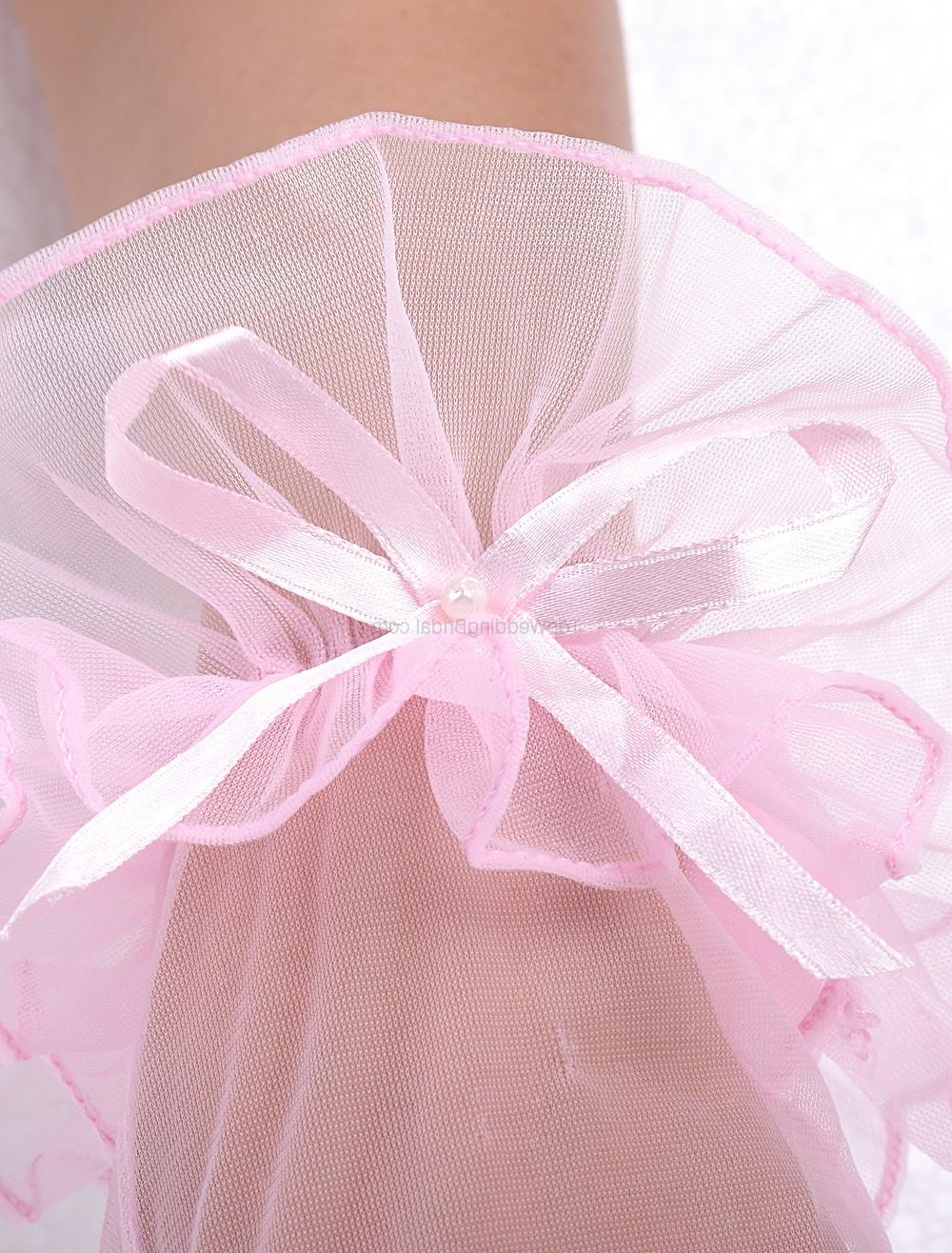 Bow Wedding Short Gloves