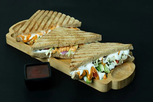 Chicken Cheese Grilled Sandwich