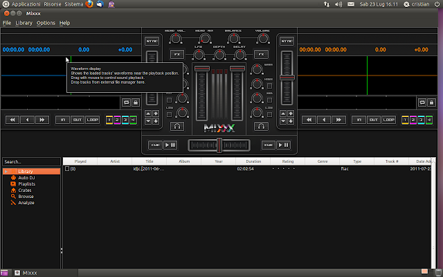 Mixxx su ubuntu