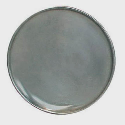 Update International PT-CS12 Aluminum Coupe Style Pizza Tray, 12-Inch