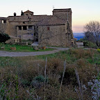 La Torre de Pujarnol i l'esglèsia de Sant Cebrià