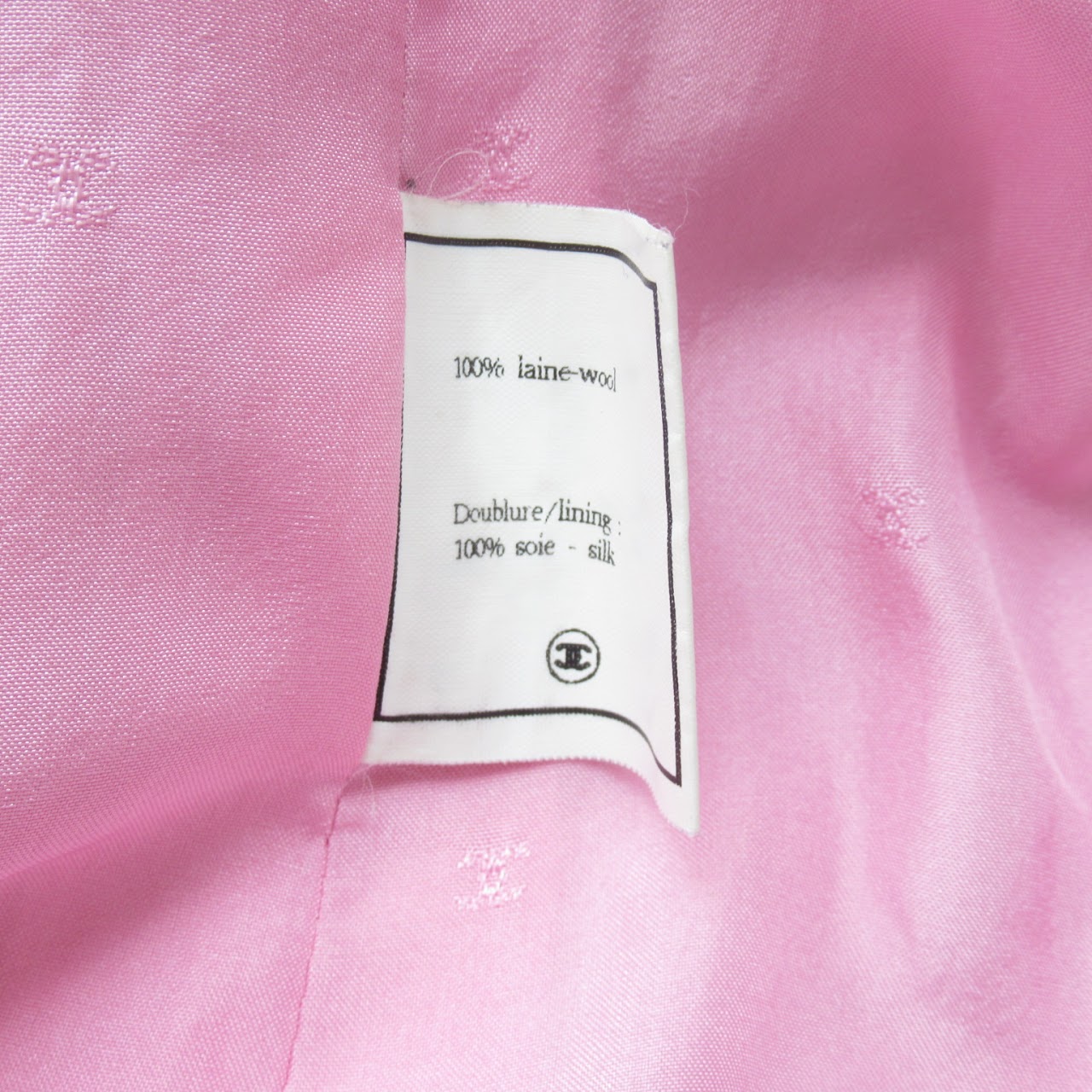 Chanel Boutique Pink Bouclé Jacket