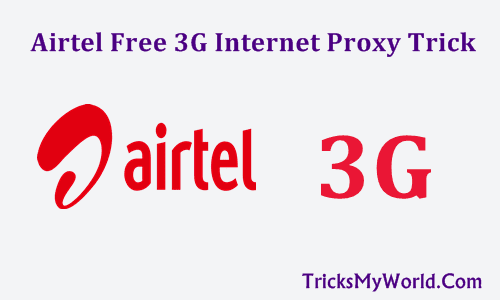  You tin move browse too download materials amongst  {*NEW*} Airtel 3G Free Internet Proxy Trick 2018 - (100% Working)