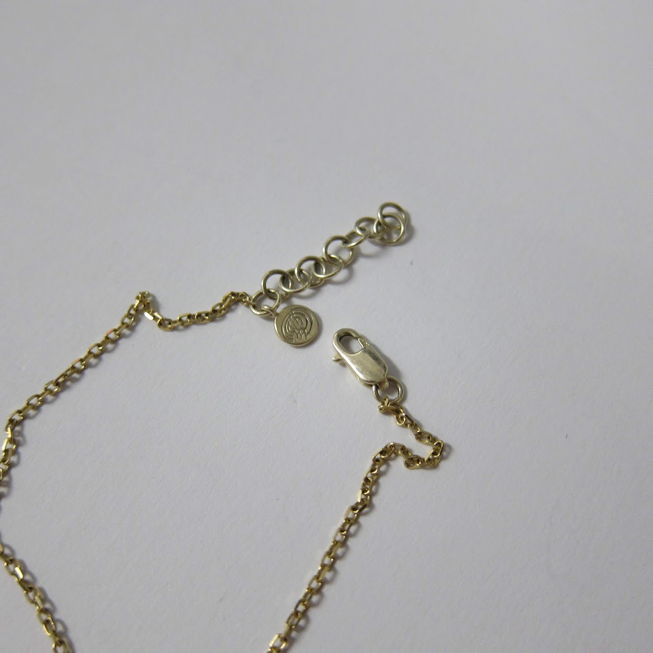 14K Gold "L" Bracelet