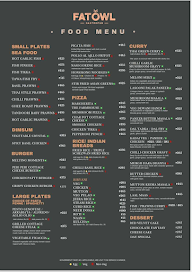 Fat Owl menu 4