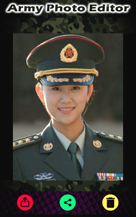 Army Dress Photo Editor 