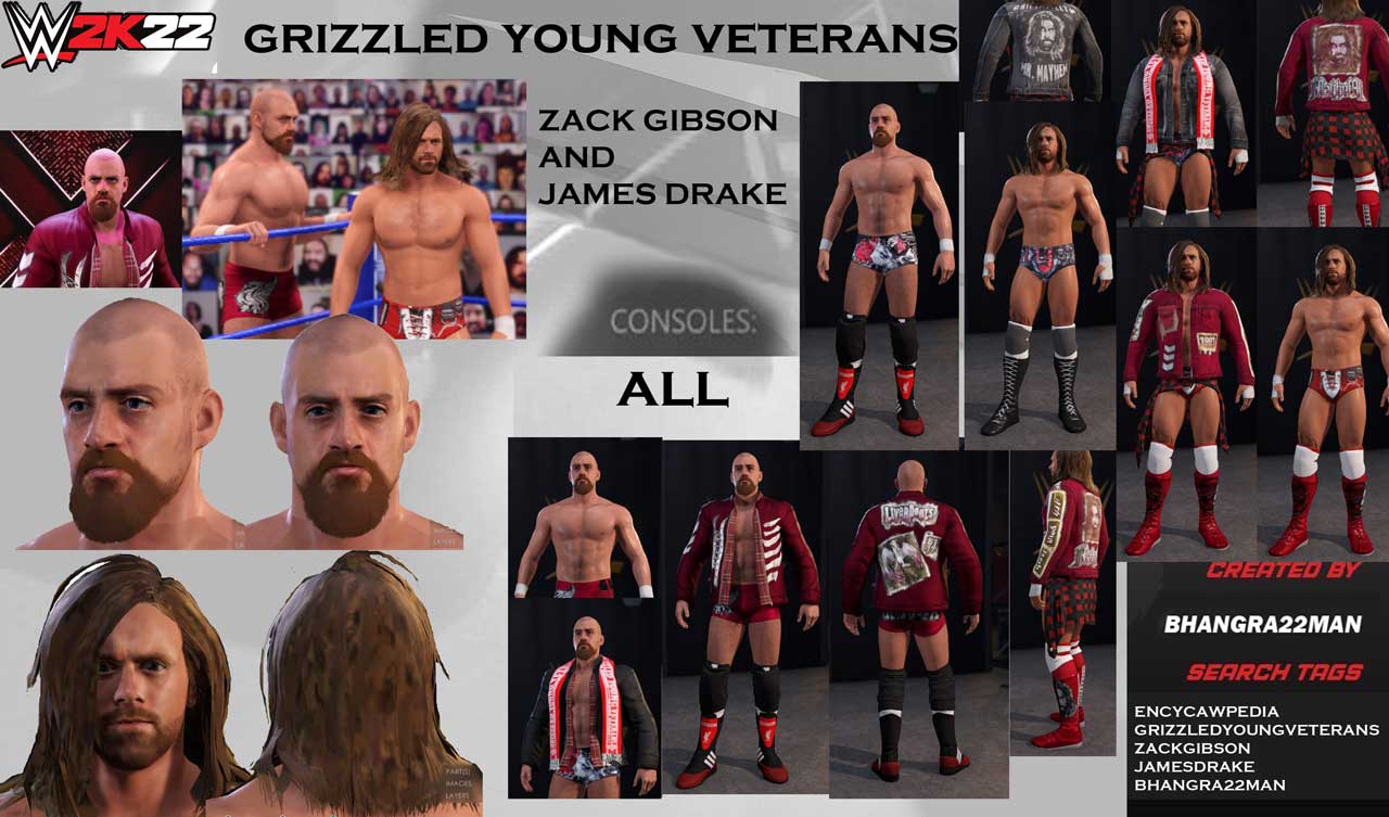 HOOK AEW GFX WWE 2K22 Mod, wwe 2k22 mods 