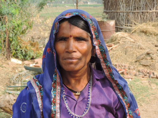 Woman, Khem villas, India