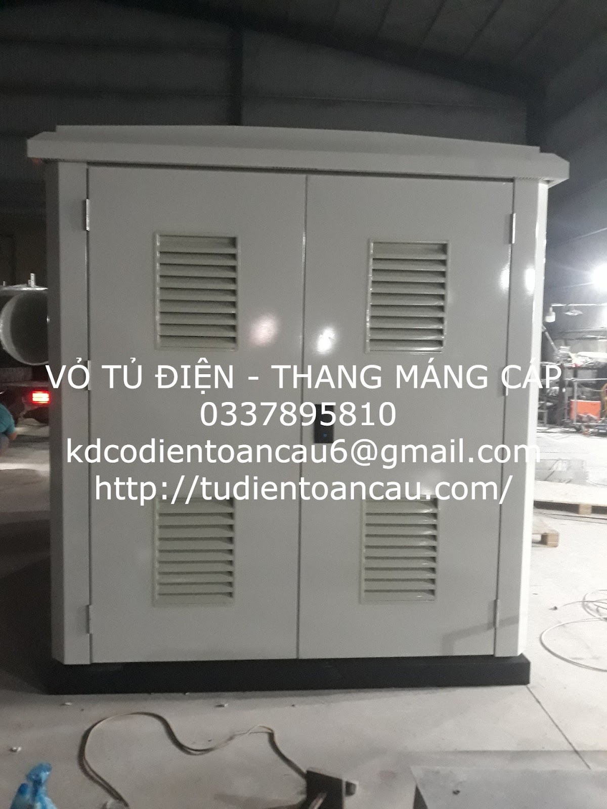 Cấu tạo của vỏ trạm biến áp